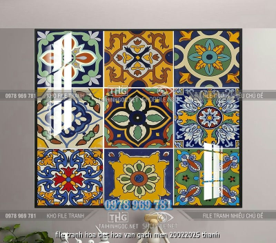 file tranh hoa tiet hoa van gach men 20022025 thanh