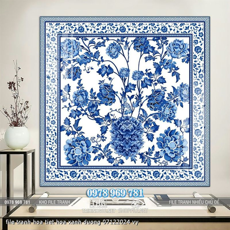 file tranh hoa tiet hoa xanh duong 07122024 vy