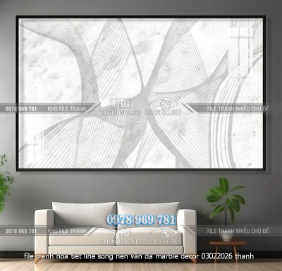 file tranh hoa tiet line song nen van da marble decor 03022026 thanh