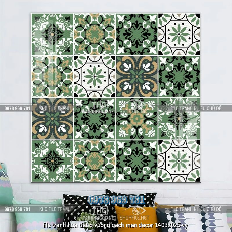 file tranh hoa tiet o vuong gach men decor 14032025 vy
