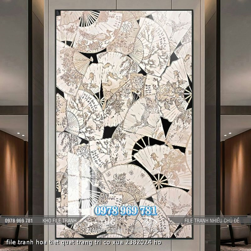 file tranh hoa tiet quat trang tri co xua 2382024 ho file tranh hoa tiet quat trang tri co xua 2382024 ho