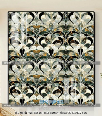 file tranh hoa tiet son mai pattern decor 22112025 dao