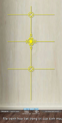 file tranh hoa tiet trang tri cua kinh mau vang file tranh hoa tiet trang tri cua kinh mau vang