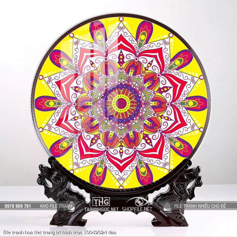 file tranh hoa tiet trang tri hinh tron 10042024 dao