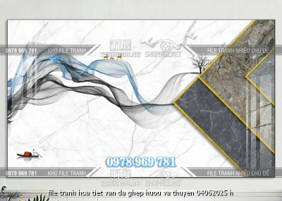 file tranh hoa tiet van da ghep huou va thuyen 04062025 h