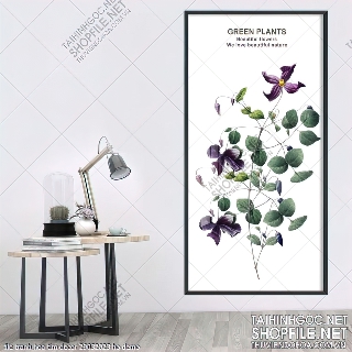 file tranh hoa tim decor 29032023 ho