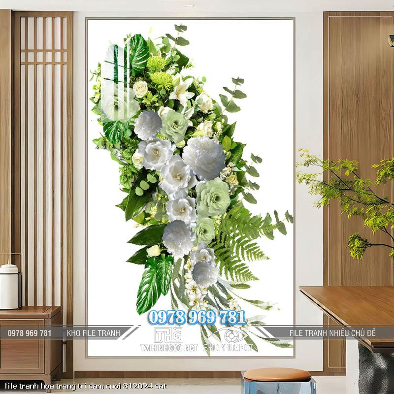 file tranh hoa trang tri dam cuoi 312024 dat