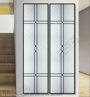 file tranh hoa van cua kinh cua sat doc dao