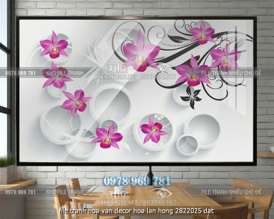 file tranh hoa van decor hoa lan hong 2822025 dat