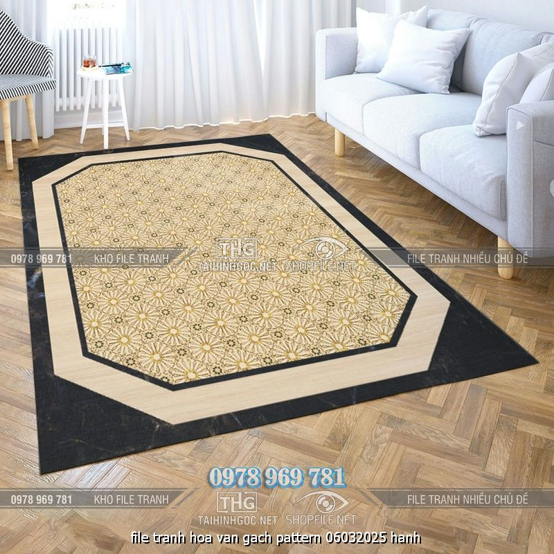 file tranh hoa van gach pattern 06032025 hanh
