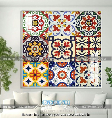 file tranh hoa van tuong gach xua decor 2022025 ho