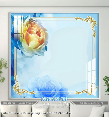 file tranh hoa xanh phong nen decor 1792024 ho