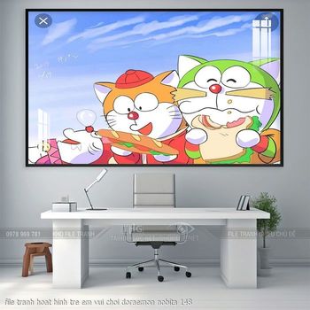 file tranh hoat hinh tre em vui choi doraemon nobita 148