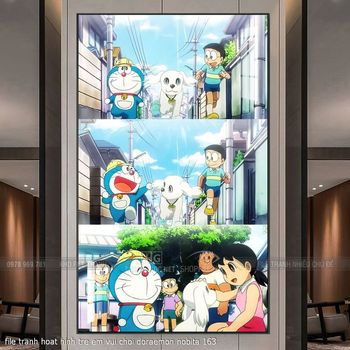 file tranh hoat hinh tre em vui choi doraemon nobita 163