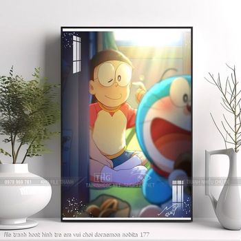file tranh hoat hinh tre em vui choi doraemon nobita 177