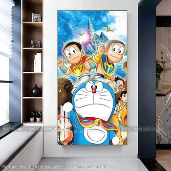 file tranh hoat hinh tre em vui choi doraemon nobita 178