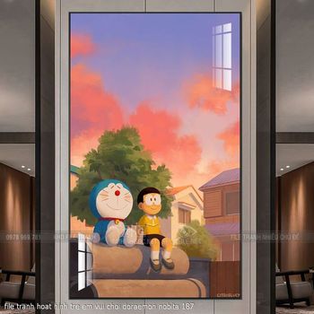 file tranh hoat hinh tre em vui choi doraemon nobita 187