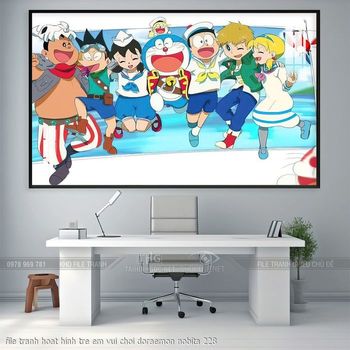 file tranh hoat hinh tre em vui choi doraemon nobita 228