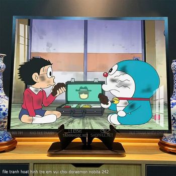 file tranh hoat hinh tre em vui choi doraemon nobita 242