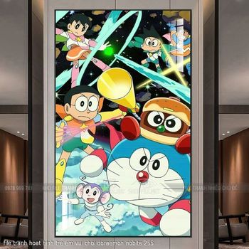 file tranh hoat hinh tre em vui choi doraemon nobita 255