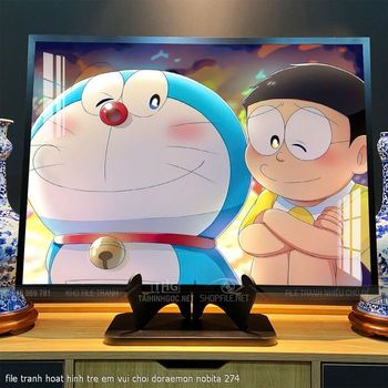 file tranh hoat hinh tre em vui choi doraemon nobita 274