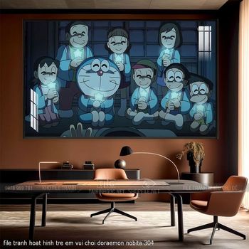 file tranh hoat hinh tre em vui choi doraemon nobita 304