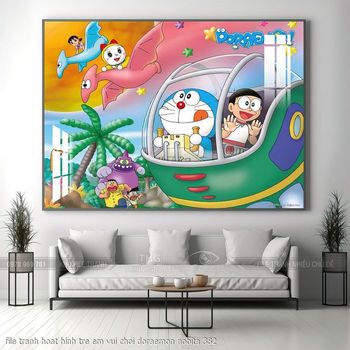 file tranh hoat hinh tre em vui choi doraemon nobita 382