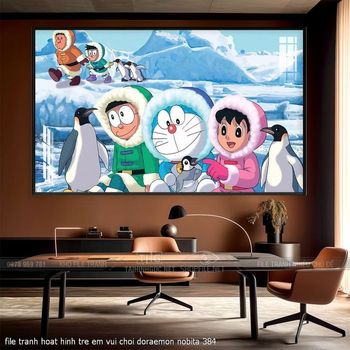file tranh hoat hinh tre em vui choi doraemon nobita 384