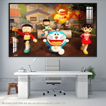 file tranh hoat hinh tre em vui choi doraemon nobita 441