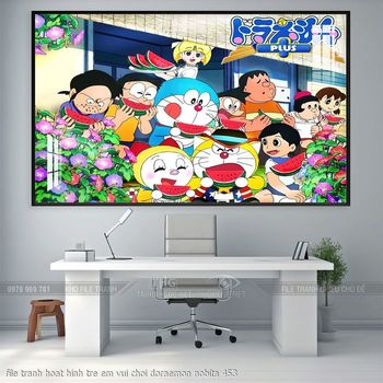 file tranh hoat hinh tre em vui choi doraemon nobita 453