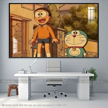 file tranh hoat hinh tre em vui choi doraemon nobita 454
