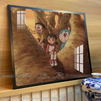 file tranh hoat hinh tre em vui choi doraemon nobita 473