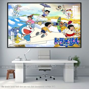 file tranh hoat hinh tre em vui choi doraemon nobita 502