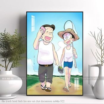 file tranh hoat hinh tre em vui choi doraemon nobita 522