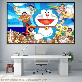 file tranh hoat hinh tre em vui choi doraemon nobita 538