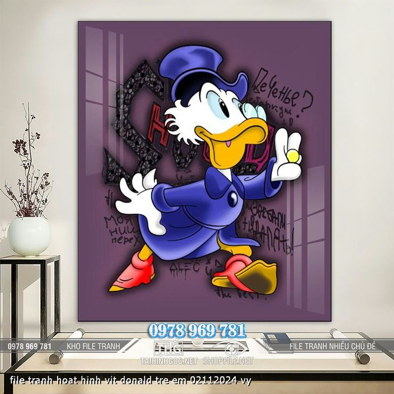 file tranh hoat hinh vit donald tre em 02112024 vy