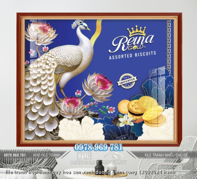 file tranh hop banh quy hoa sen xanh duong chim cong 12092024 hanh file tranh hop banh quy hoa sen xanh duong chim cong 12092024 hanh