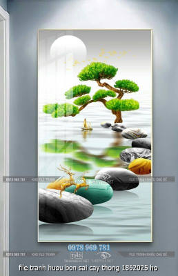 file tranh huou bon sai cay thong 1862025 ho
