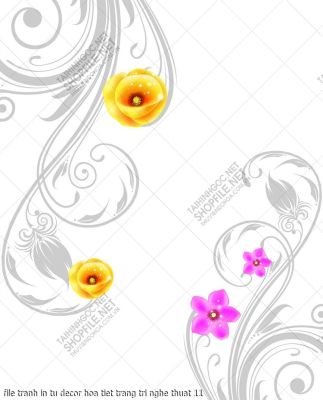 file tranh in tu decor hoa tiet trang tri nghe thuat 11