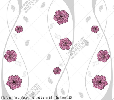 file tranh in tu decor hoa tiet trang tri nghe thuat 18