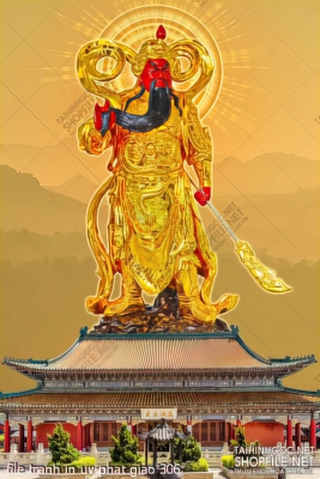 file tranh in uv phat giao 306