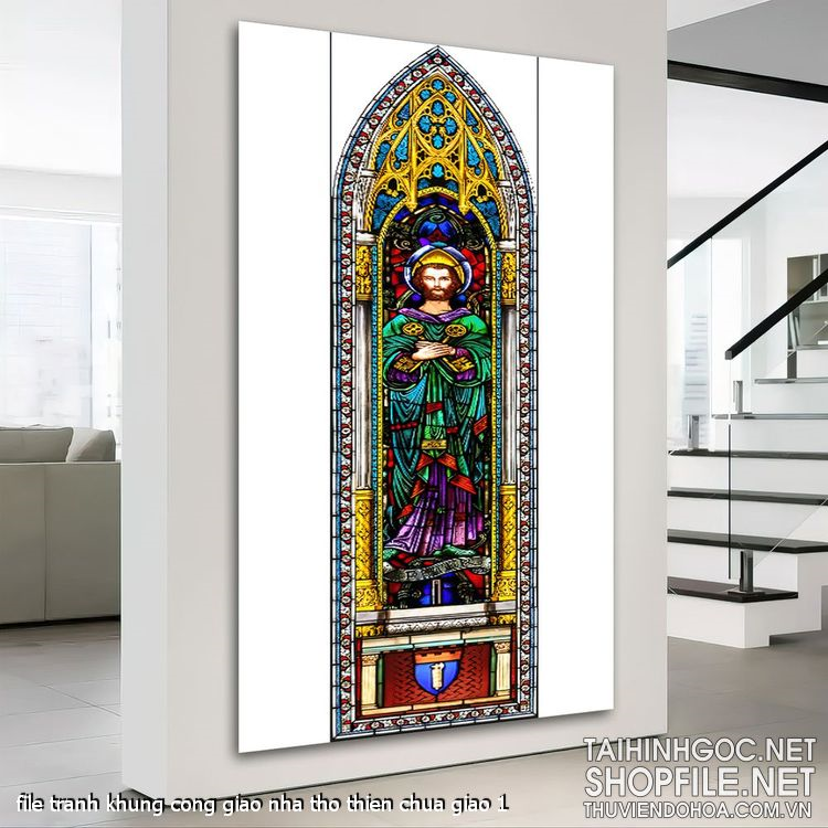 file tranh khung cong giao nha tho thien chua giao 1