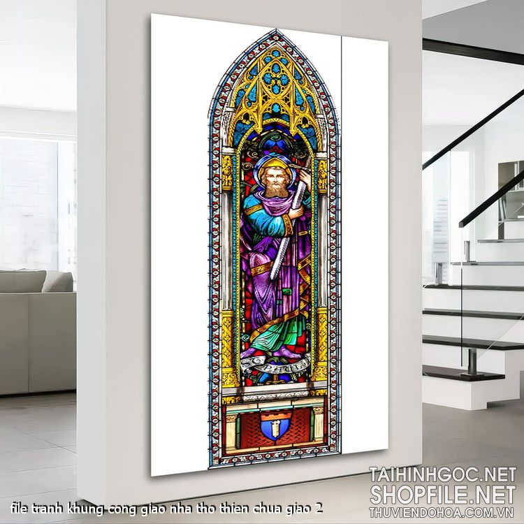 file tranh khung cong giao nha tho thien chua giao 2