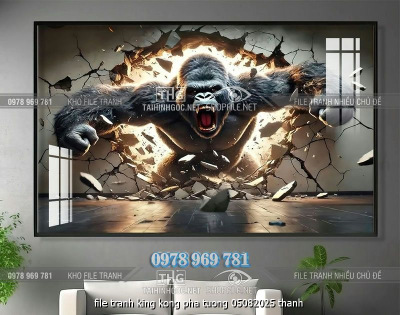 file tranh king kong pha tuong 05082025 thanh
