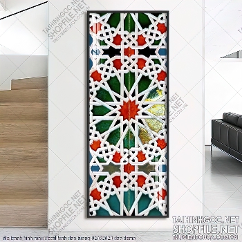 file tranh kinh mau decal kinh dan tuong 02032023 dao