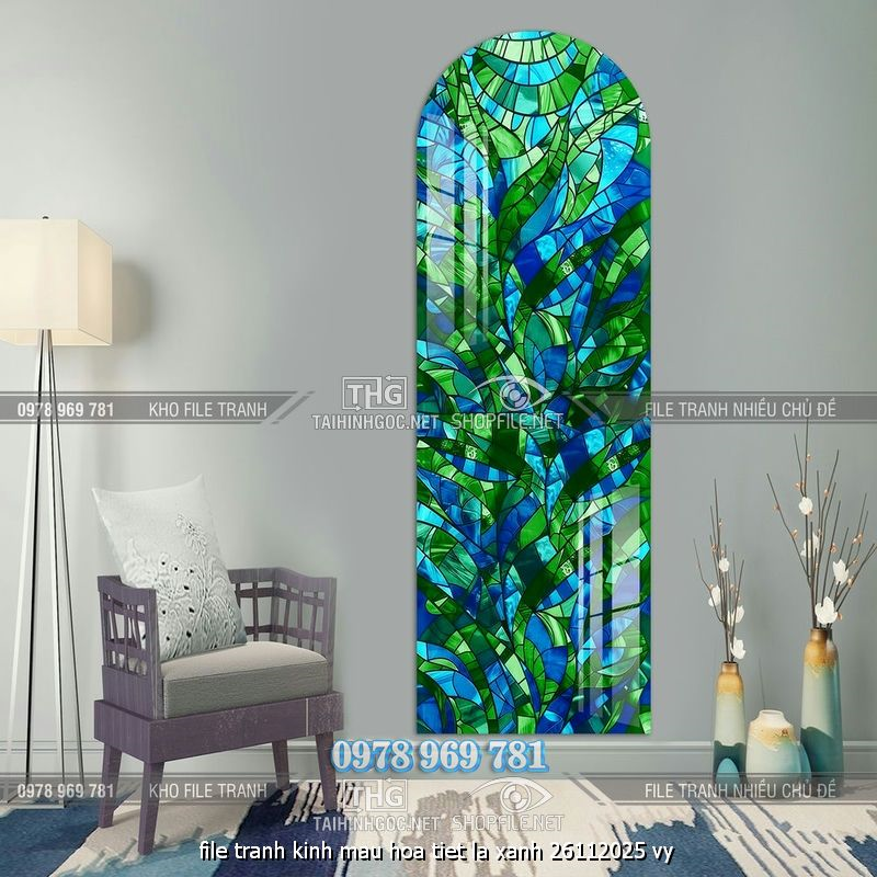file tranh kinh mau hoa tiet la xanh 26112025 vy