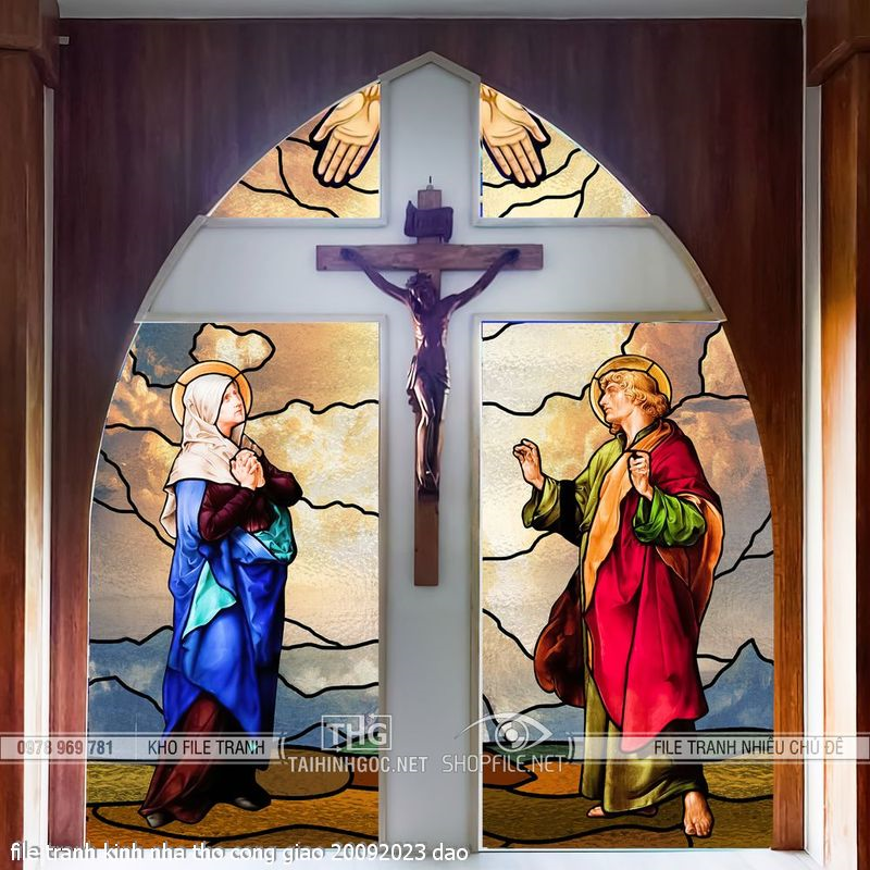 file tranh kinh nha tho cong giao 20092023 dao