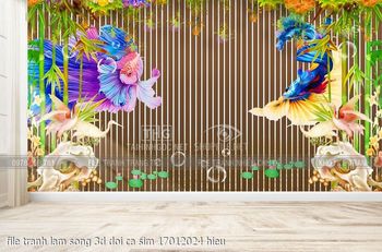 file tranh lam song 3d doi ca sim 17012024 hieu