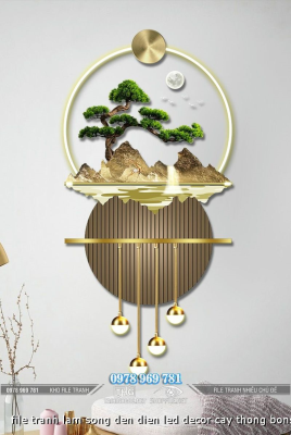 file tranh lam song den dien led decor cay thong bonsai 05072024 phu