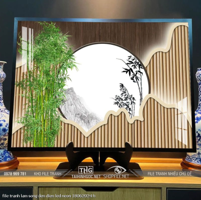 file tranh lam song den dien led neon 18062024 h